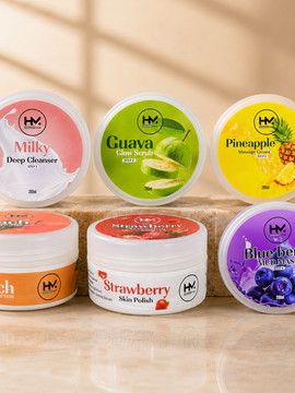 6 Step Fruit Facial Kit for Glowing Skin