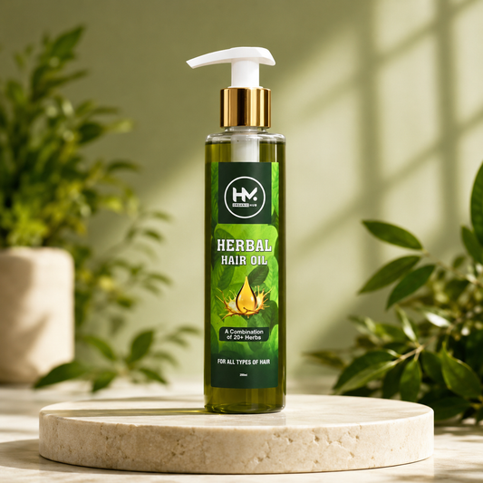 Herbal Hair Growth Oil for Strong, Thick & Healthy Hair