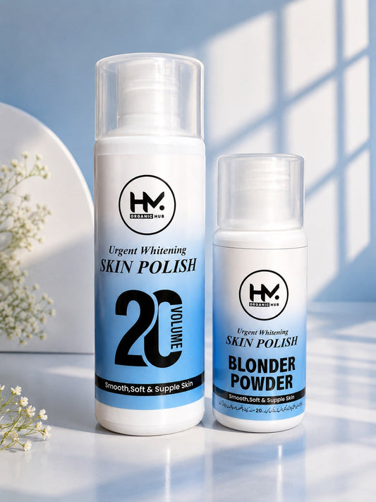 Skin Polish Volume 20 &amp; Blonde Powder | Herbal Skin Care Formula