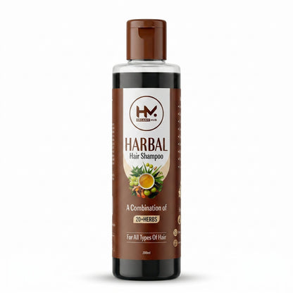 Herbal Hair Shampoo For Strong, Soft & Healthy-Looking Hair (200ML)